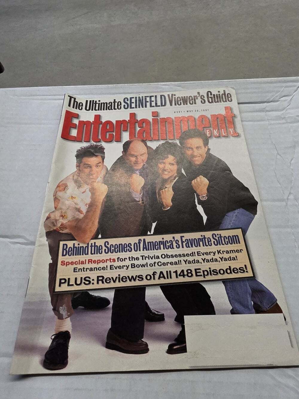 Entertainment Weekly May 30 1997 Seinfeld Cast Magazine TV Sitcom Guide